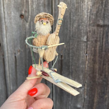 Mobilna zabawka na spinaczu - grajek